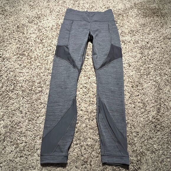 Member's Mark Everyday High-Rise Compression Ankle Legging Gray Small - Picture 2 of 9